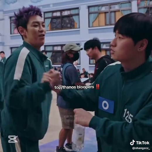 Squid Game Bloopers Featuring Thanos and Cho Seung Hyun