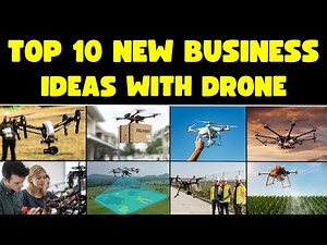 Top 10 High Profitable Drone Business Ideas || Make Money With Drones