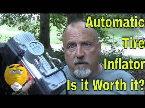 Portable 12 Volt Automatic Tire Inflator with Digital Gauge - Review & Demo