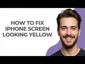 How To Fix Iphone Screen Looking Yellow - UPDATED!