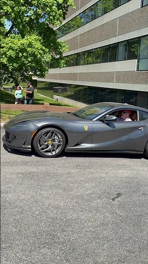 Ferrari Friday. Ferrari 812 Superfast makes a statement.