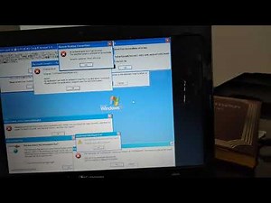 Windows XP Shutdown Error and Back