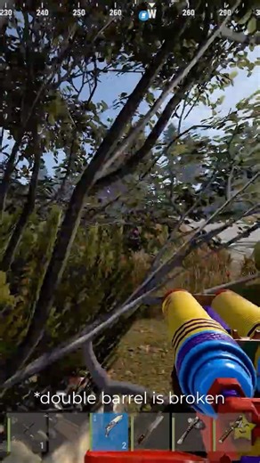 💥 DOUBLE BARREL INSANA no RUST! #Shorts #rust