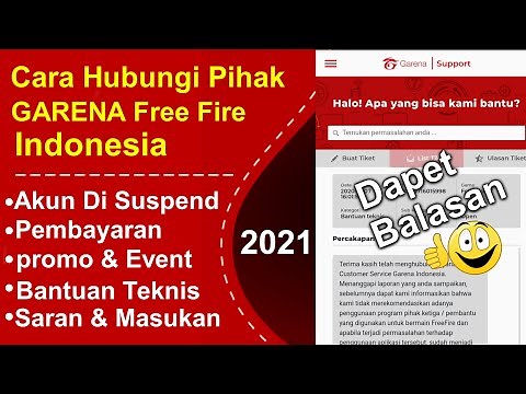 Cara Hubungi Customer Service Pihak Garena Free Fire Terbaru 2021