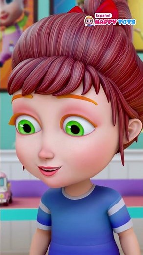 Diez Pequeños Autobuses🚌 | Canciones Infantiles | Happy Tots Español
