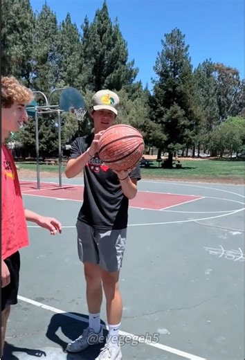 Basketball explosion #fyp | basketball exploding