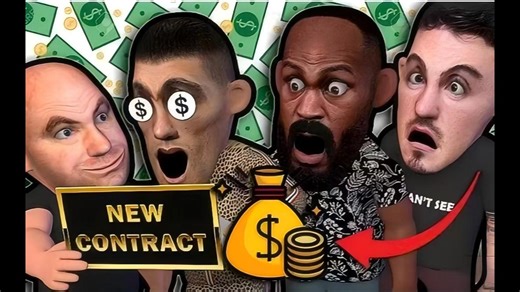 【UFC小动画】佩雷拉的新巨额合同震惊琼斯和汤姆！UFC历史最高薪酬？💴