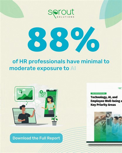 Despite the rapid evolution of technology, our State of HR 2024 Report reveals that 88% of HR professionals have minimal to moderate exposure to AI. This reveals a significant gap in adopting advanced tools that could revolutionize human resources. While AI promises efficiency and accuracy, many HR departments in the Philippines are still in the early stages of adoption. Understanding these barriers and opportunities is crucial for HR leaders to drive innovation. Download the full report for a d