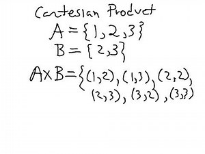 cartesian product of two sets