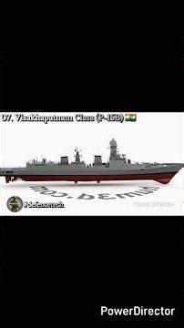 Indian Vishakapatnam class destroyer(project-15B) #shortvideo #shorts