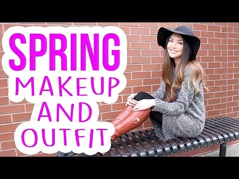 Spring Makeup Tutorial & Outfit Ideas!
