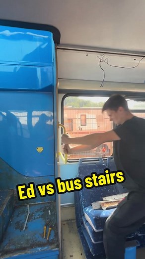 Ed vs Plywood Stairs: Bus Conversion Renovation Challenge
