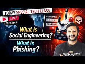 🔴 LIVE: What is Social Engineering & Phishing? | Kaashiv Infotech cyber security