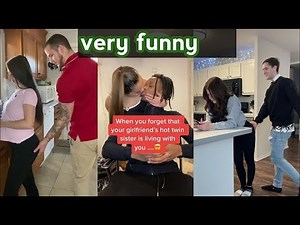 slapping girlfriend twin butt Ultimate Prank new funny video 2021