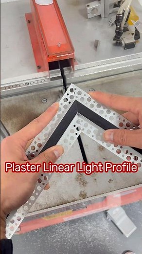 Plaster Linear Light Profile Installation#ledprofile #linearlight #ledlight #tiling #renovation