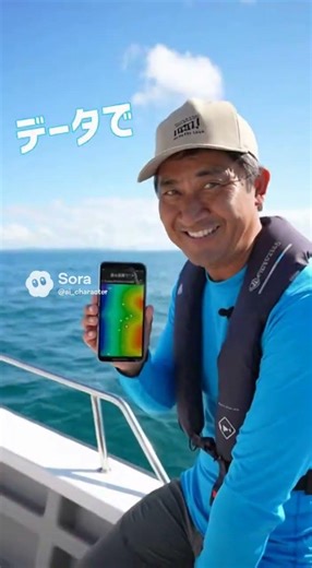 釣りのためのAI潮目予報 #チャンネル登録お願いします #釣り