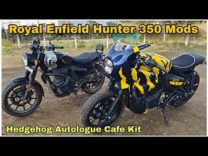 Royal Enfield Hunter 350 Mods | Hunter Cafe Kit for Motoverse by Autologue & Hedgehog | DNA VLOGS