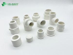[Hot Item] All Size of ASTM Sch40 Pipe Fittings Schedule 40 Tee UPVC Water Supply Pressure ASTM D2466 Pipe Fitting