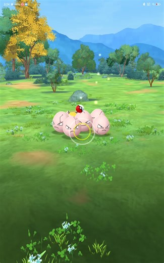 Caught 100% IV Exeggcute ⭐ #pokemongo #pokemon #exeggcute #wildpokemon #redmagicastra
