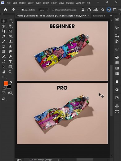 Adobe Photoshop 2026 Tips: Create Color Tube Models