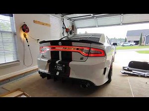 Dodge Charger Alpharex MKII Nova Series Clear/Chrome Tail Lights. Start Up Sequence....