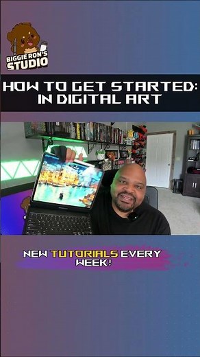 02 How to Get Started in Digital Art 02: The Easy Way! #tutorial #digitalart #art