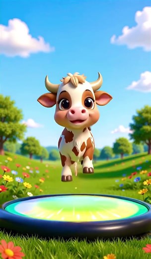 How High Will Moomoo Jump?! 😳🎉