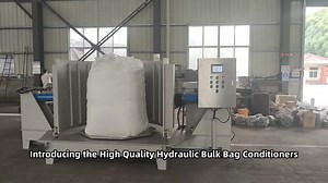 Manufacturer's Bulk Bag Conditioner with Turntable Chemical Equipment for Efficient Bulk Handling