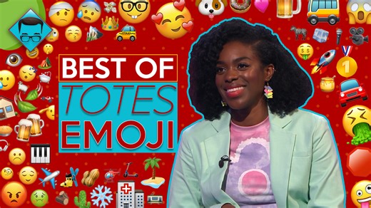 Richard Osman's House of Games play ‘Totes Emoji’… MEGA edition! 😜 This super-sized compilation brings together loads of chaotic emoji guessing as our celebrity guests reveal famous titles using only emojis. Their teammates then have to decode what they actually meant! *Information correct at time of recording* | Richard Osman's House of Games