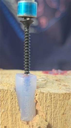 Fix Broken Wood Hole Using Glue – Simple Trick!#diy#tricks