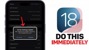 What to Do After Updating to iOS 18