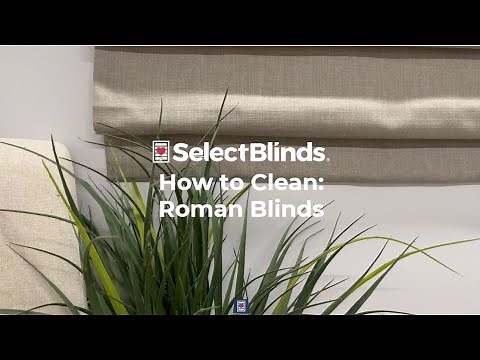 How To Clean Roman Shades