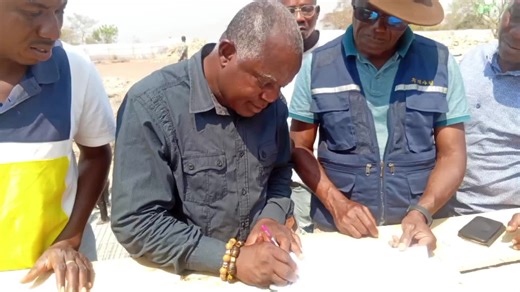 Buipe Water Project Handed Over to Contractor