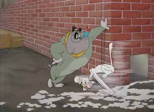 This sequence in Tex Avery's "Bad Luck Blackie" (1949) is a great example of how Tex and team would do such a great job of contrasting timing and animation-- even in the same shot! Great scene to study drybrush and blurs too! #animation #texavery | Gabe_Swarr