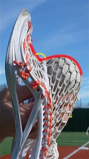 Don’t tighten your shooting string!! #lacrosse #lax