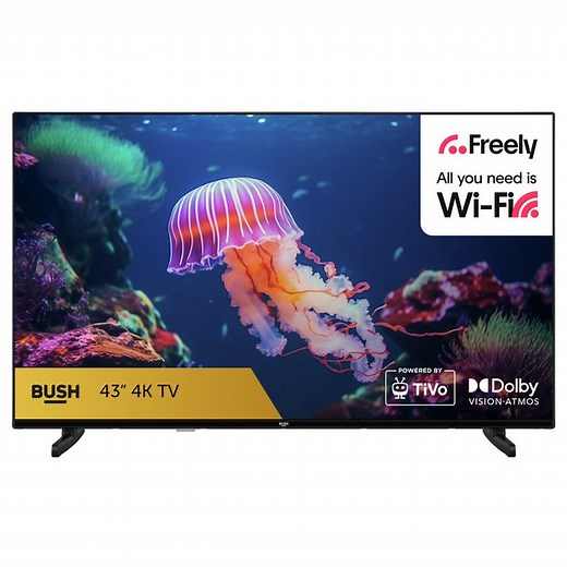 Buy Bush 43 Inch 43UT24SB 4K UHD HDR LED TiVo Freely TV | Televisions | Argos