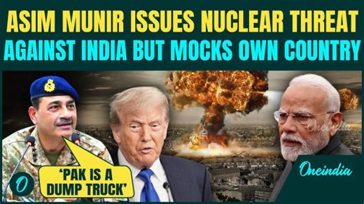 Pak Army Chief Issues SHOCKING Nuclear Threat From US Soil, Vows To ‘Take Half The World Down’ If…