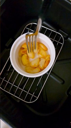 The fastest roasted garlic #airfryer