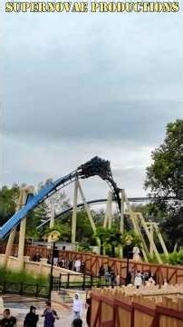 Oziris onride at Parc Astérix in France 🇫🇷 #travel #rollercoaster #themepark #amusementpark