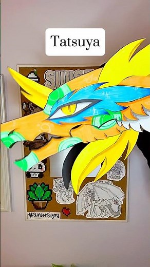 My Broken Dragon Puppets #paperart #puppetry #papercrafts #shorts #new #foryou #viral #trending #sub