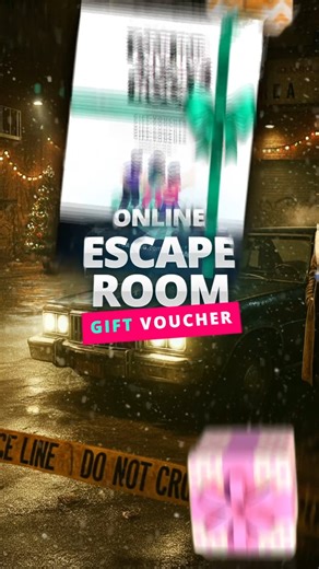Running out of time? Digital escape rooms don’t need wrapping paper. Just send, play, and enjoy. | Virtual Escaping