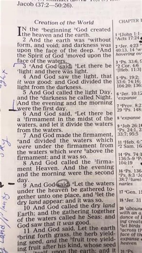 Genesis 1:1-5 Creation Day 1