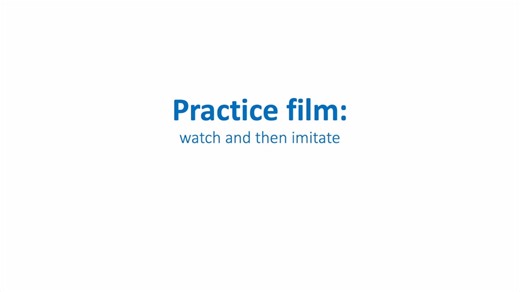 Practice film Session 3 In group and Out group