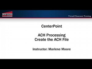 How to Create an ACH File and Process ACH Electronic Payments