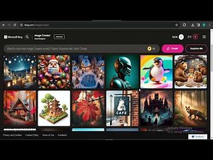 How to use Bing ai Image creator - Beginners Tutorial