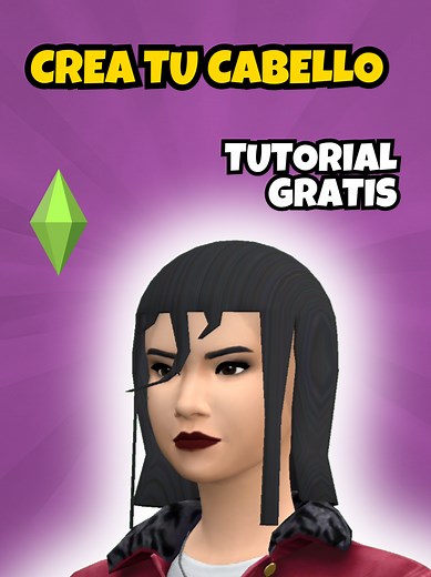 Crea cabello personalizado en Sims 4 con Blender