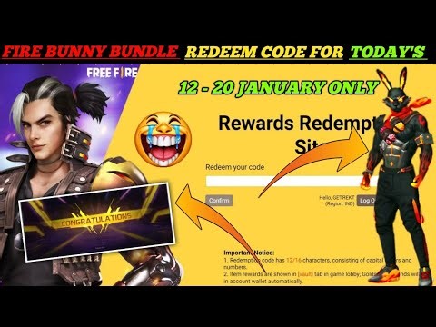 FREE FIRE REDEEM CODE TODAY JANUARY REDEEM CODE FREE FIRE | FF REDEEM CODE TODAY 13 JANUARY