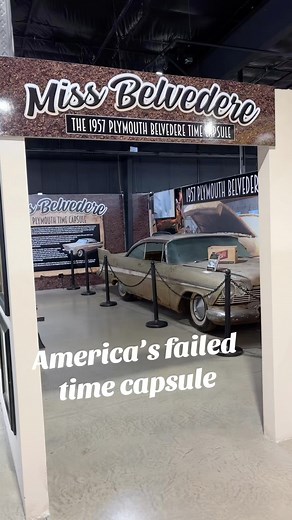 Miss Belvedere - America’s time capsule event. This car is now located at Historic Auto Attractions in Roscoe, Illinois. #missbelvedere #cars #car #automuseum | Freyzel Productions