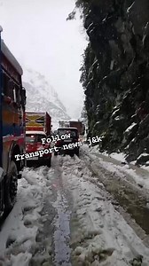 #Nachlana ka be #bohat_borah Hall hai Bohat sari #gadiyan fasi ha #Snowfall🌨🌨 continue | Transport news j&k