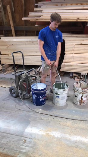 How to prep your paint sprayer properly. #diy #shed #woodworking #painting #paint #construction #relatablereels | Pro Shed Builder